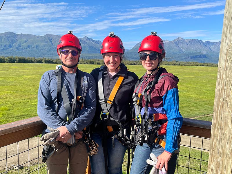 Fly together Alaska Zipline, Sunderland Ranch, ziplining, horseback riding, farm tours, gold panning, lodgestay, weddings & events, adventure park
